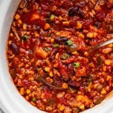 Turkey Sweet Potato Chili