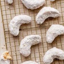 Almond Crescent Cookies