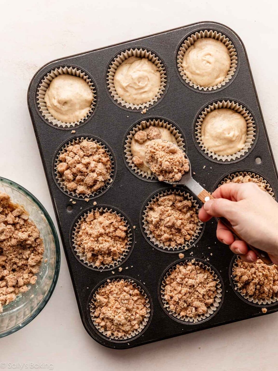 Crumb Cake Muffins - Sally's Baking Addiction