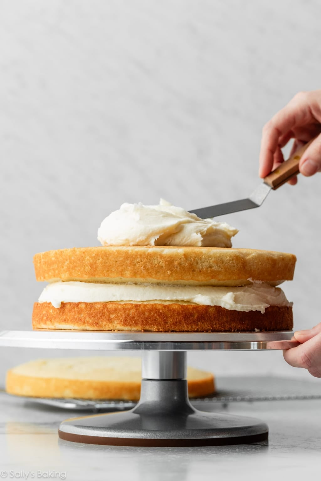 How to Assemble a Layer Cake (Video) - Sally's Baking