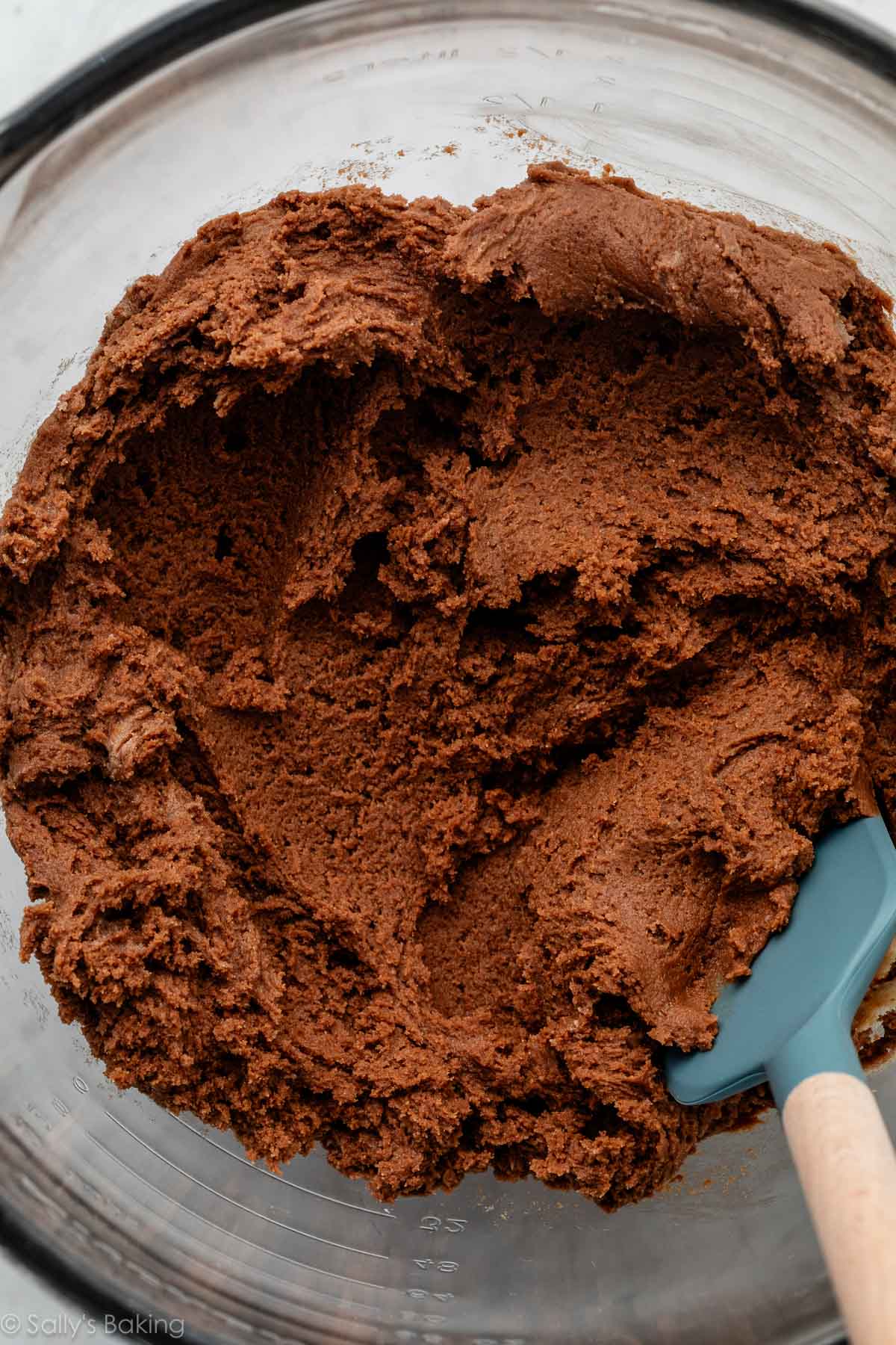 cookie dough in bowl.