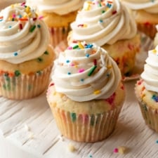 Homemade Funfetti-Style Cupcakes