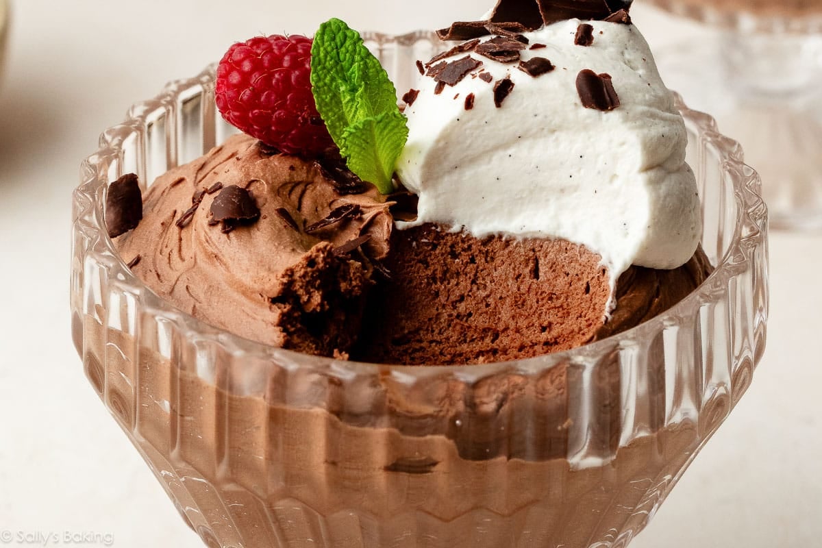Homemade Chocolate Mousse