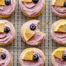 Lemon Blueberry Cookies