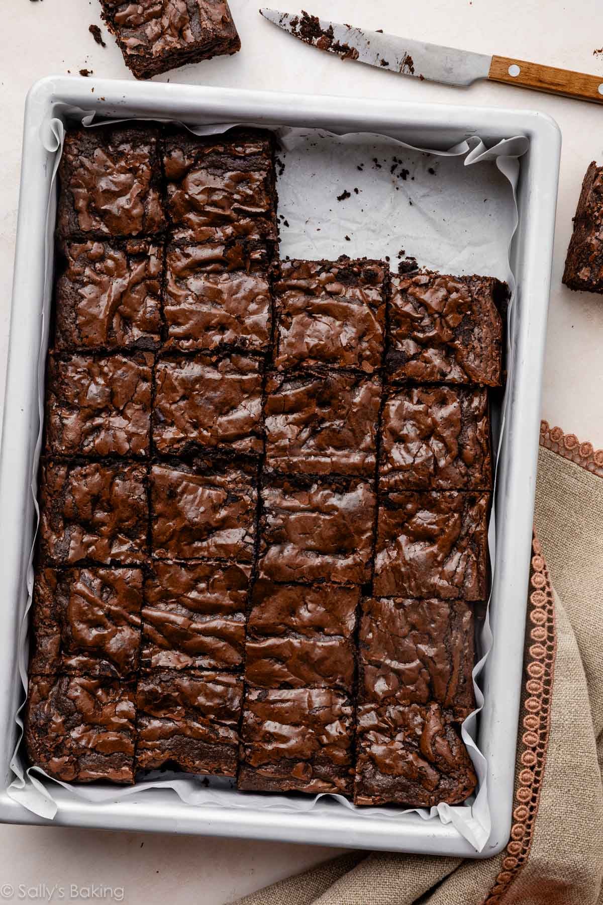 9×13-Inch Pan Brownie Recipe – Sally’s Baking 9×13-Inch Pan Brownie Recipe – Sally’s Baking