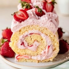 Strawberry Cake Roll-image