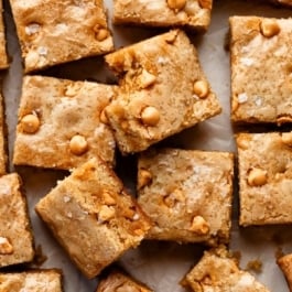 butterscotch blondies.