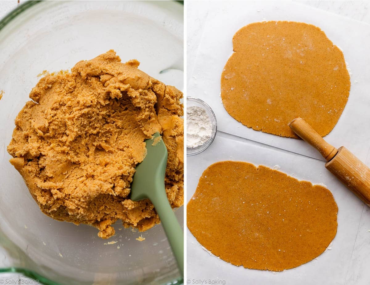 Pumpkin Sugar Cookies