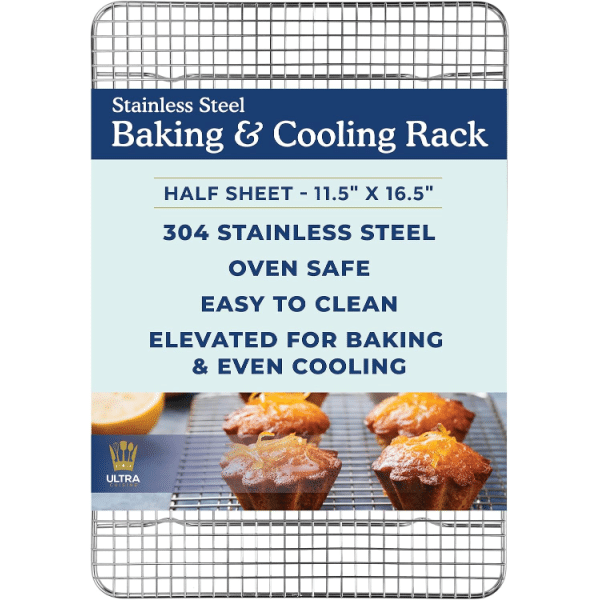 stainless steel oven safe cooling rack.